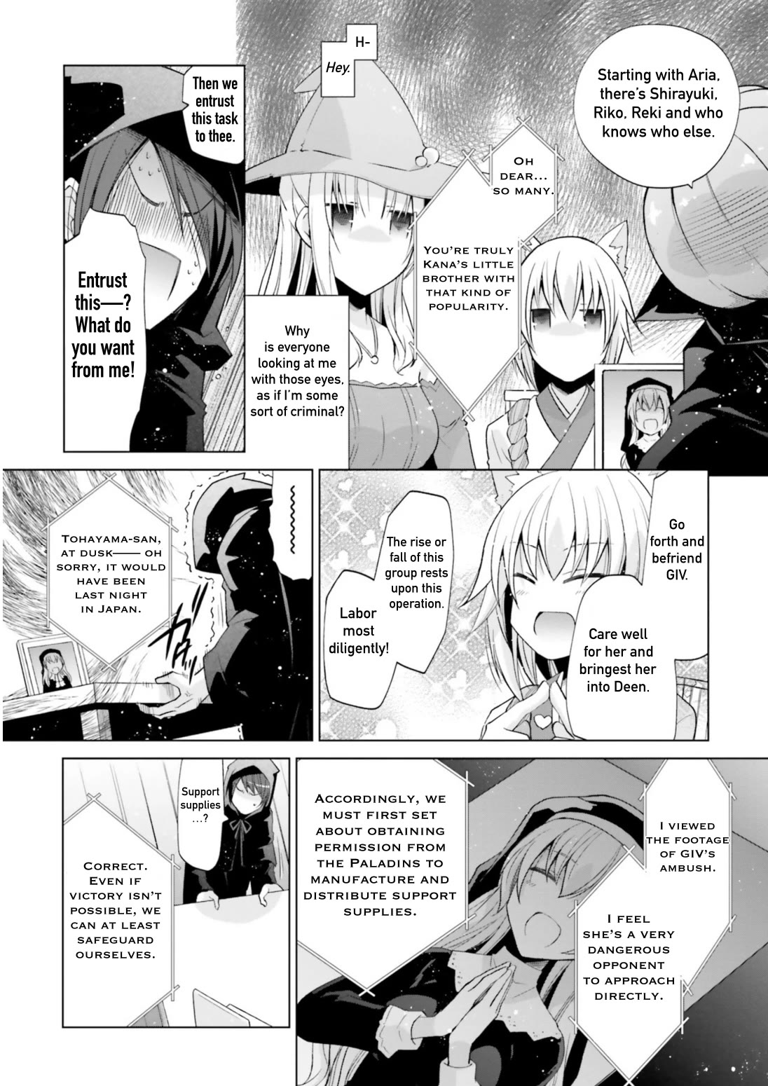 Hidan no Aria Chapter 120 page 16 - Chapter 120: Deen Conference