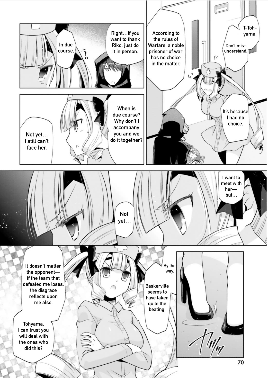 Hidan no Aria Chapter 120 page 22 - Chapter 120: Deen Conference
