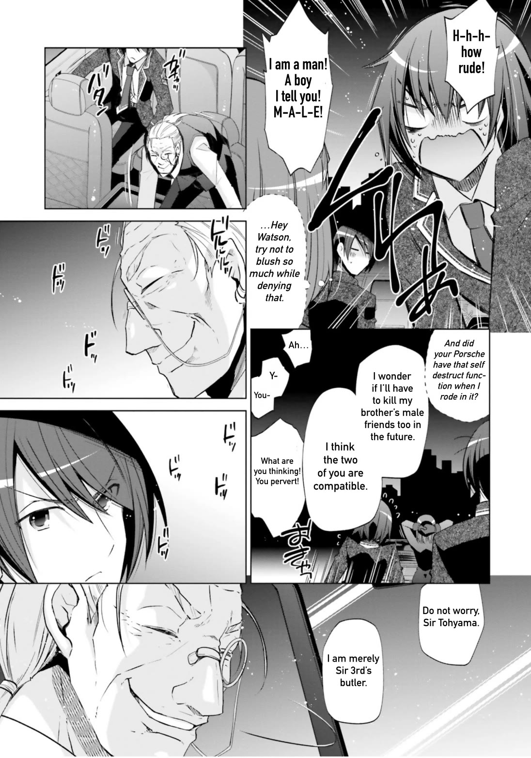 Hidan no Aria Chapter 120 page 3 - Chapter 120: Deen Conference