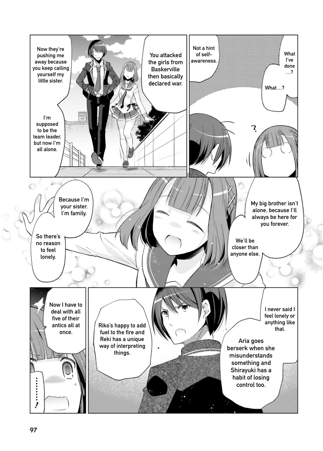 Hidan no Aria Chapter 121 page 21 - Chapter 121: Kaname