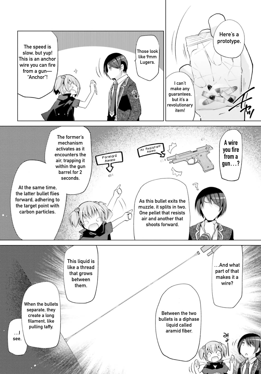 Hidan no Aria Chapter 121 page 4 - Chapter 121: Kaname