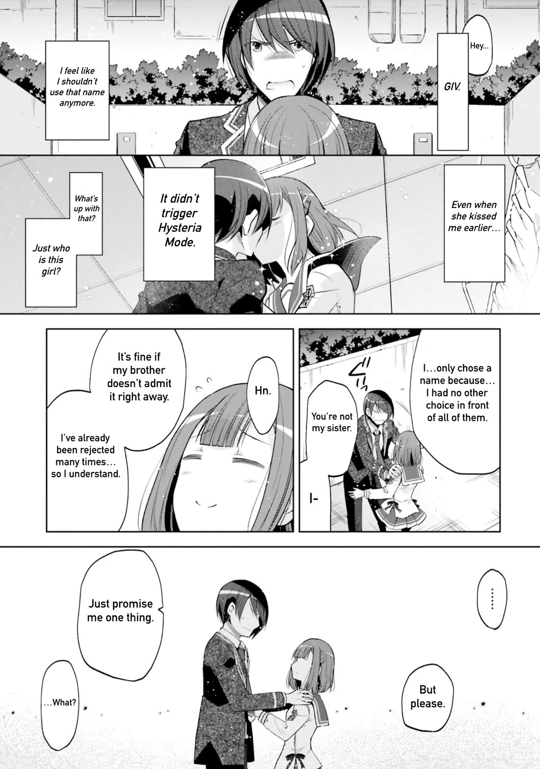 Hidan no Aria Chapter 122 page 3 - Chapter 122: Familial Privilege
