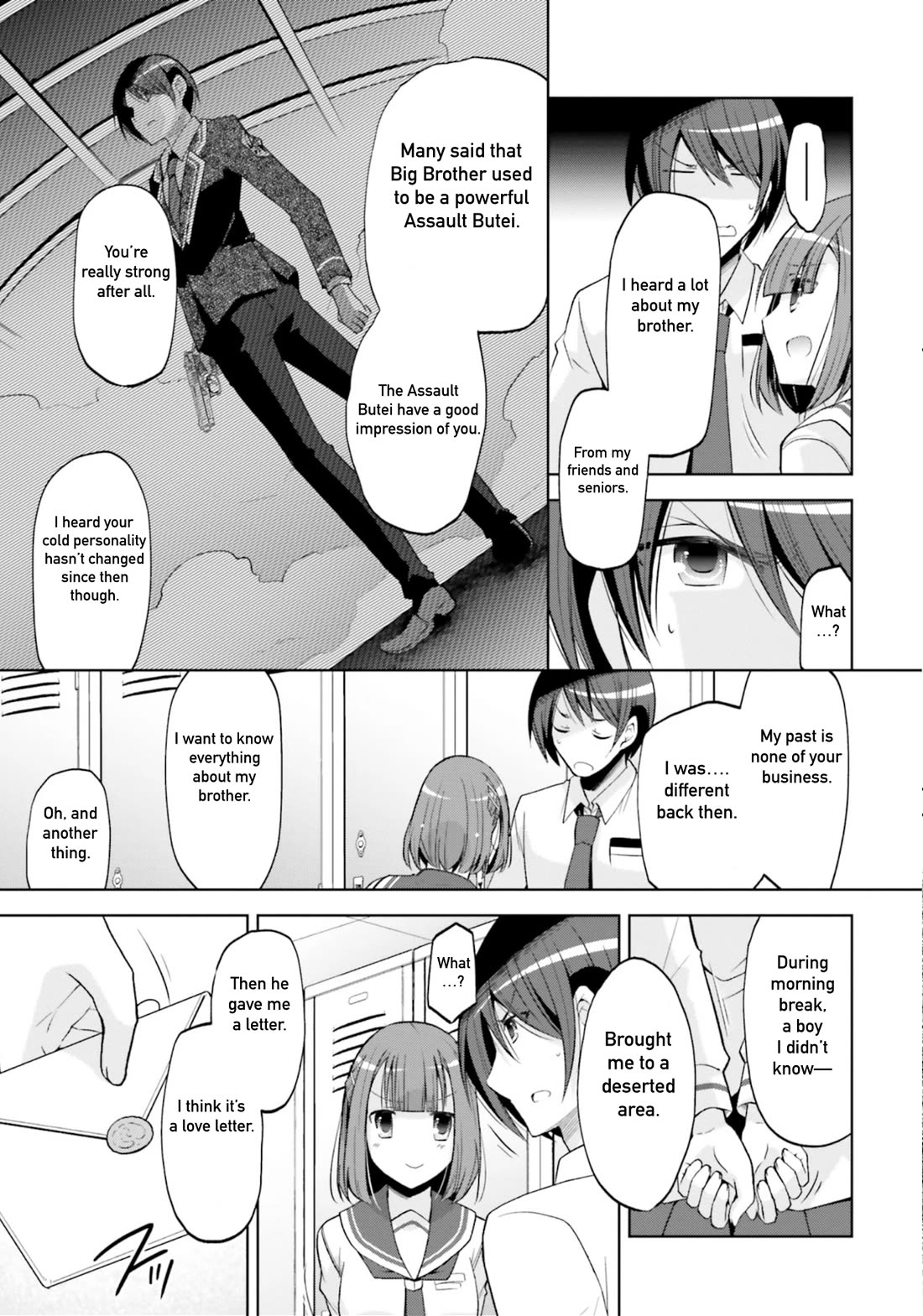 Hidan no Aria Chapter 123 page 5 - Chapter 123: Secret of the Deep Blue