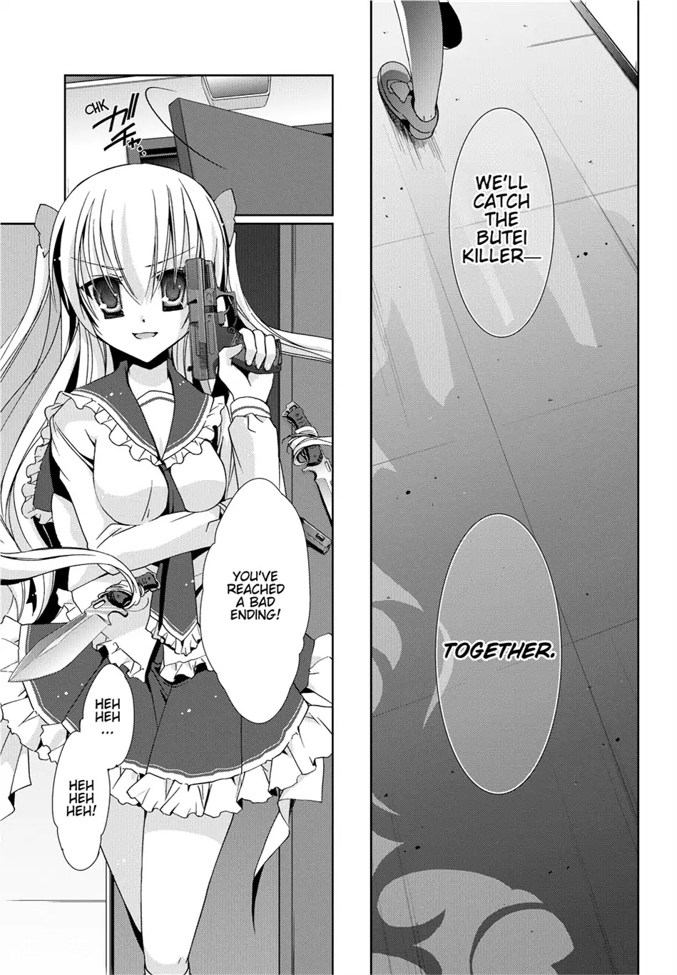 Hidan no Aria Chapter 13 page 25 - Chapter 13: Vol.3 Bullet 13: Razzo