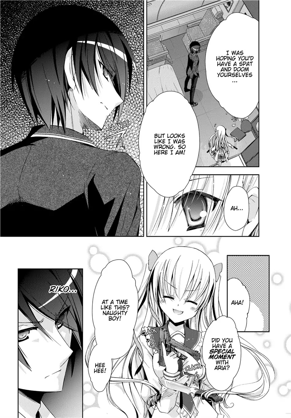 Hidan no Aria Chapter 13 page 26 - Chapter 13: Vol.3 Bullet 13: Razzo