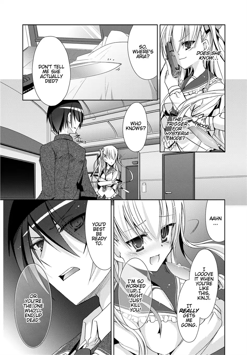 Hidan no Aria Chapter 13 page 27 - Chapter 13: Vol.3 Bullet 13: Razzo