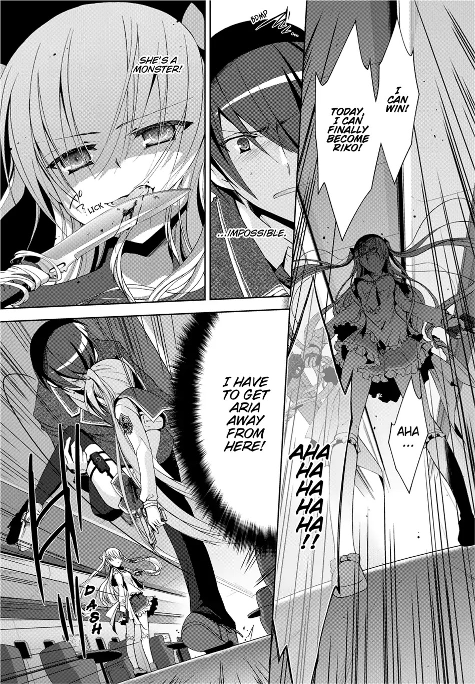 Hidan no Aria Chapter 13 page 3 - Chapter 13: Vol.3 Bullet 13: Razzo