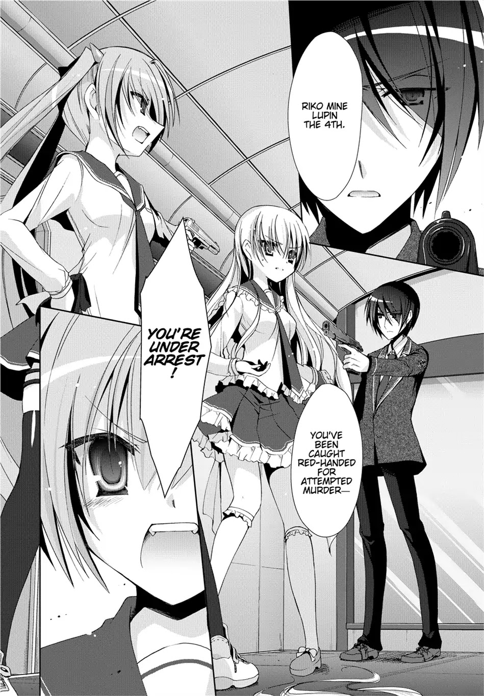 Hidan no Aria Chapter 13 page 36 - Chapter 13: Vol.3 Bullet 13: Razzo