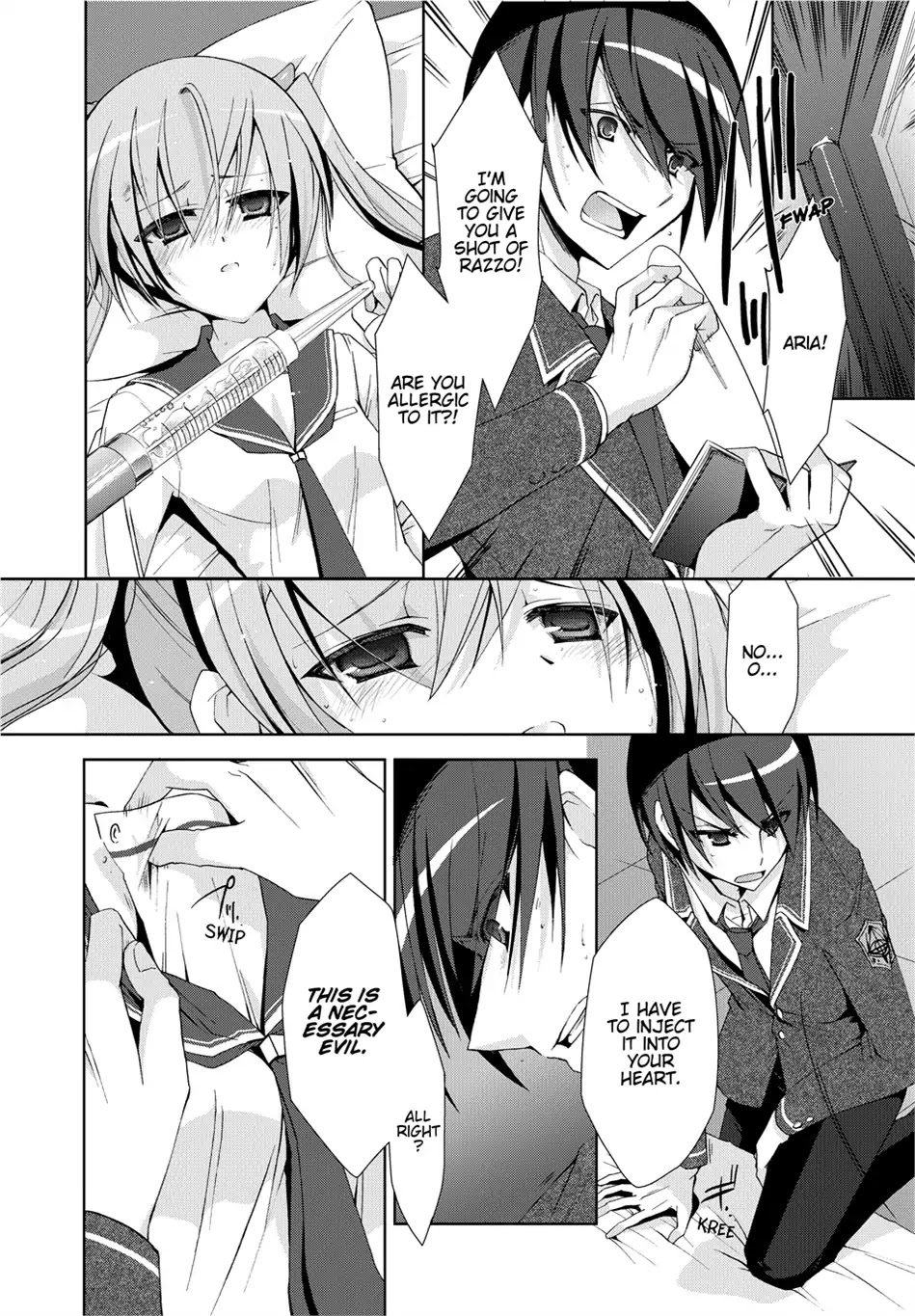 Hidan no Aria Chapter 13 page 6 - Chapter 13: Vol.3 Bullet 13: Razzo