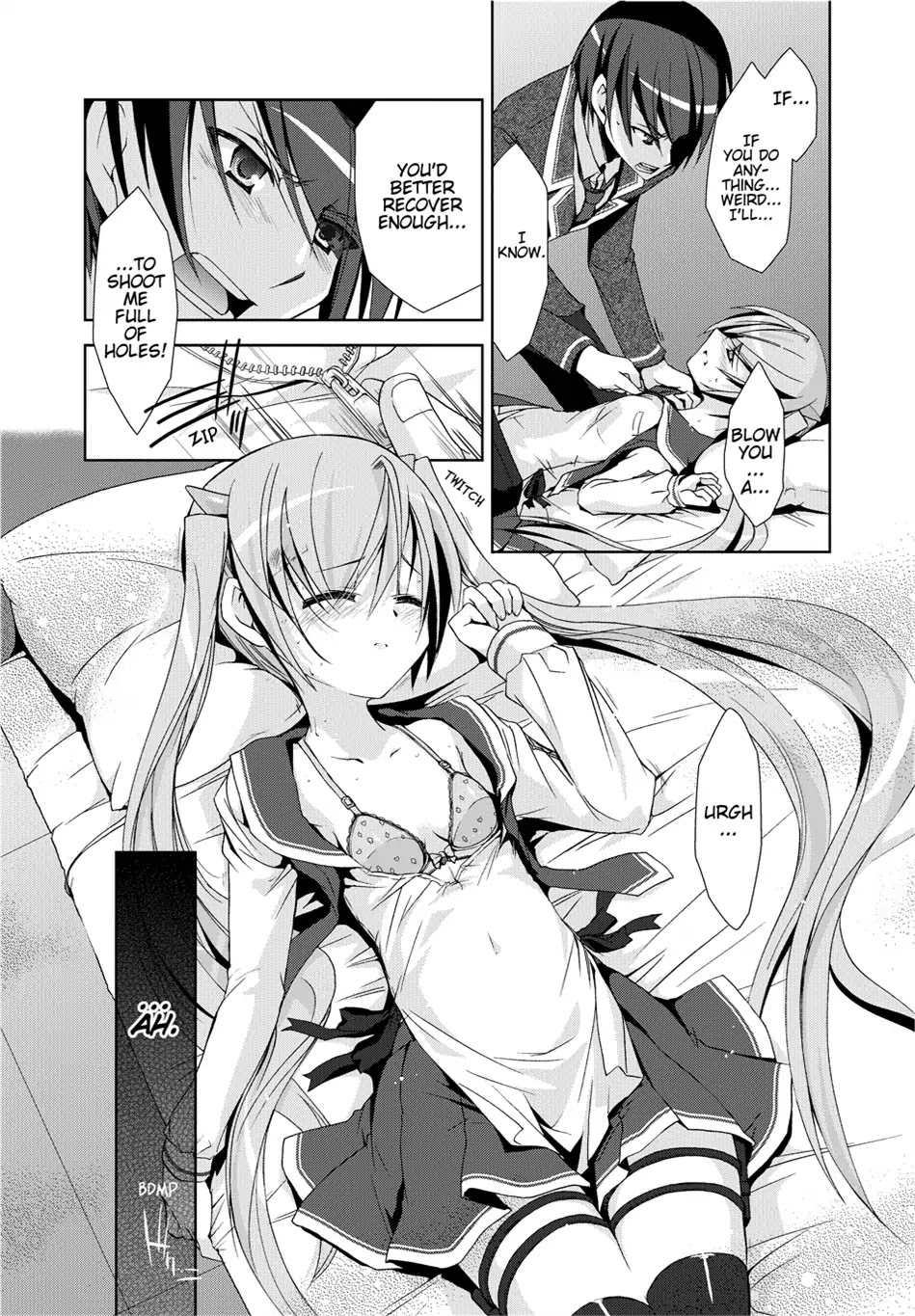 Hidan no Aria Chapter 13 page 7 - Chapter 13: Vol.3 Bullet 13: Razzo