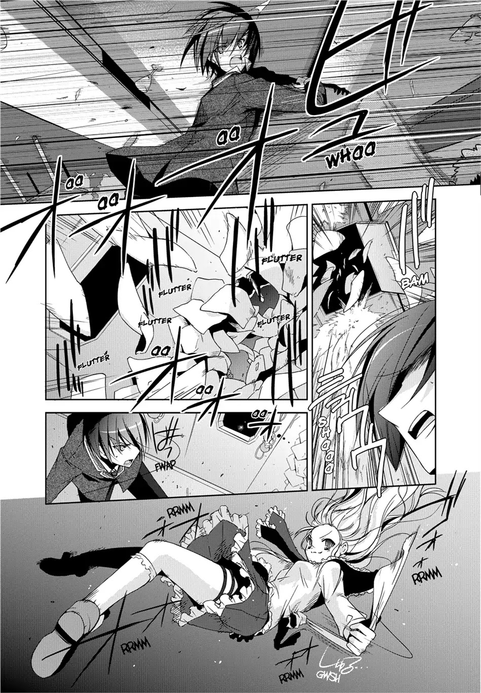 Hidan no Aria Chapter 14 page 10 - Chapter 14: Vol.3 Bullet 14: Satellite Call