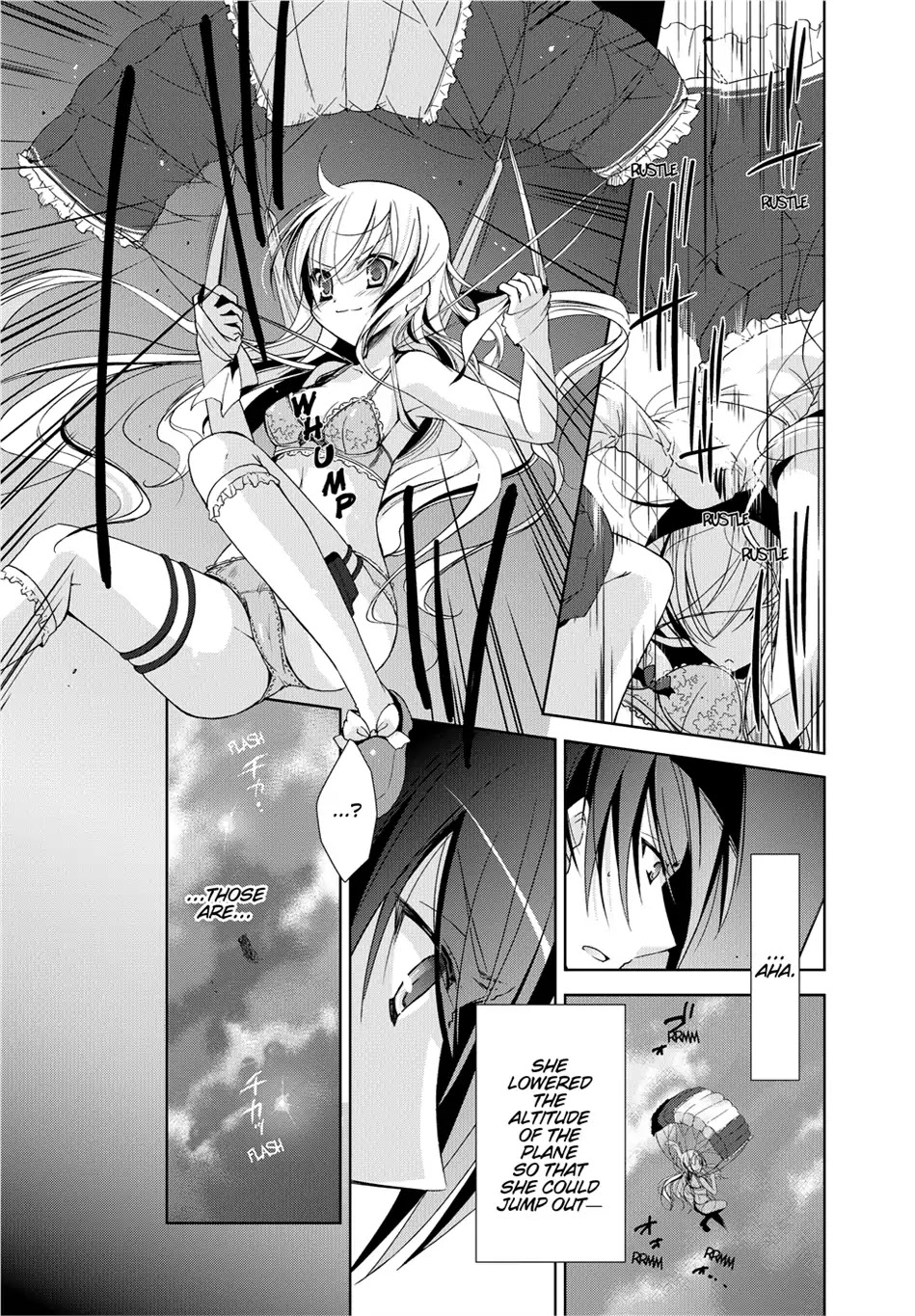 Hidan no Aria Chapter 14 page 11 - Chapter 14: Vol.3 Bullet 14: Satellite Call