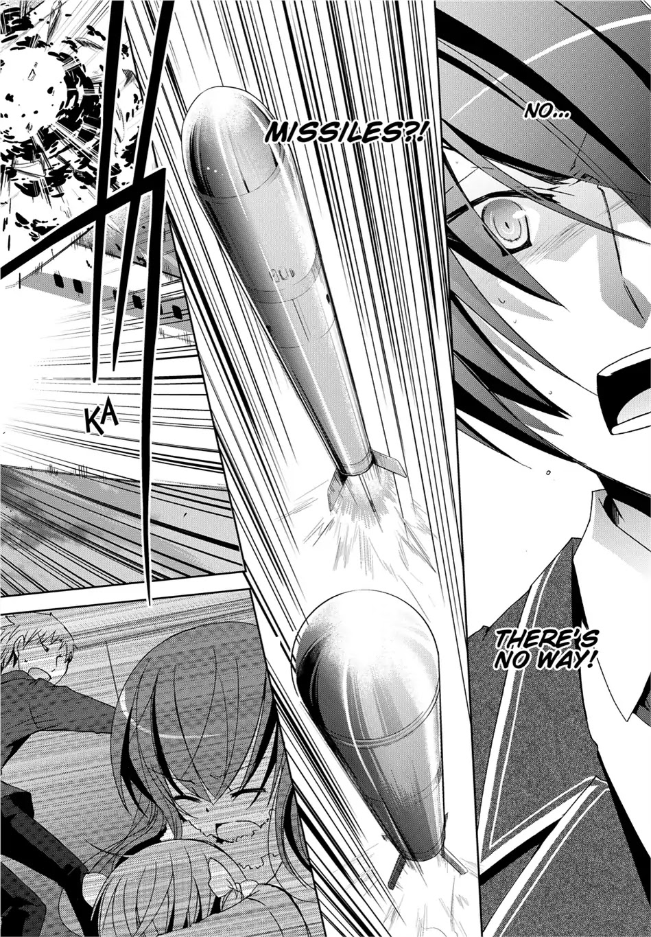 Hidan no Aria Chapter 14 page 12 - Chapter 14: Vol.3 Bullet 14: Satellite Call