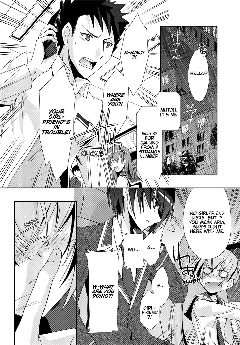 Hidan no Aria Chapter 14 page 18 - Chapter 14: Vol.3 Bullet 14: Satellite Call