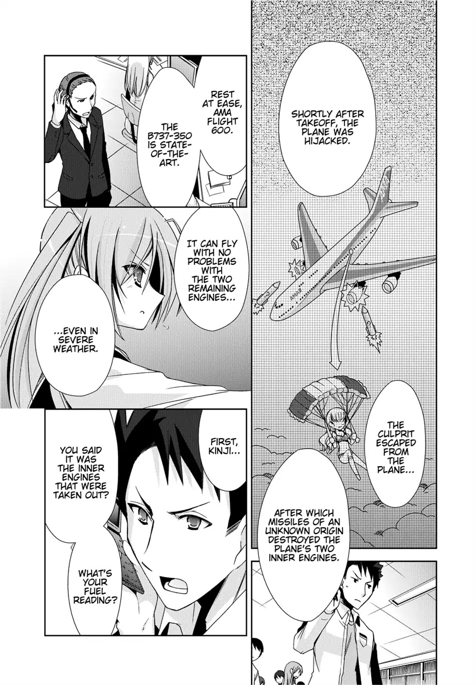 Hidan no Aria Chapter 14 page 20 - Chapter 14: Vol.3 Bullet 14: Satellite Call