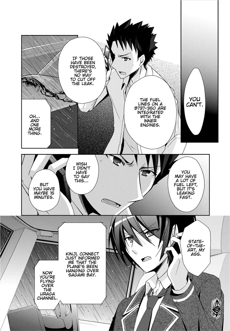 Hidan no Aria Chapter 14 page 22 - Chapter 14: Vol.3 Bullet 14: Satellite Call