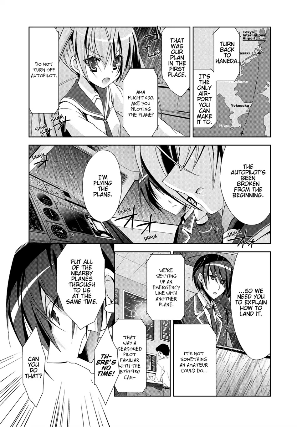 Hidan no Aria Chapter 14 page 23 - Chapter 14: Vol.3 Bullet 14: Satellite Call