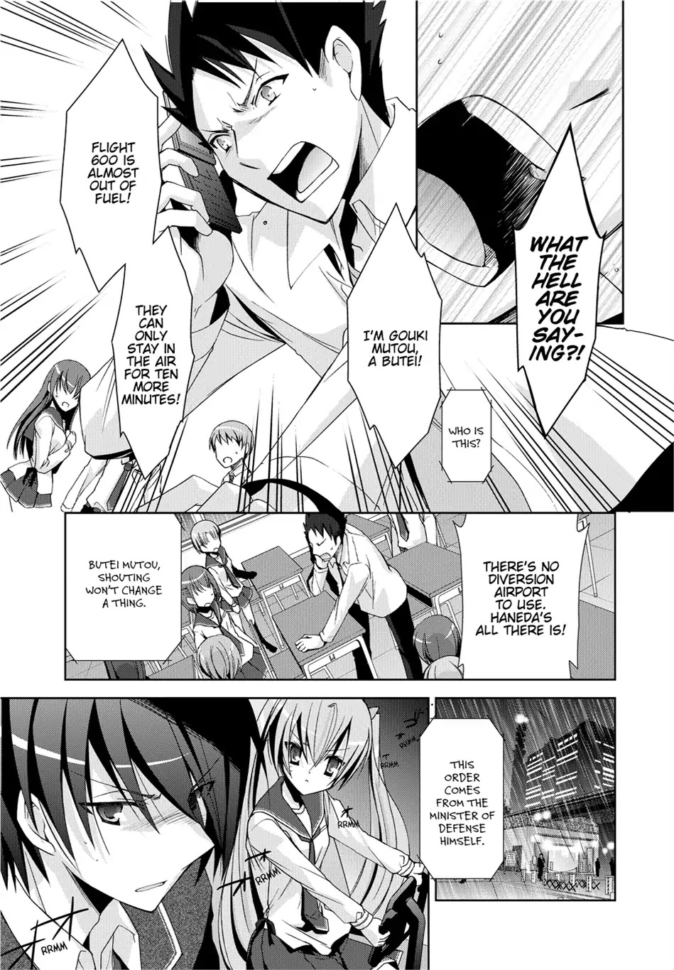 Hidan no Aria Chapter 14 page 27 - Chapter 14: Vol.3 Bullet 14: Satellite Call