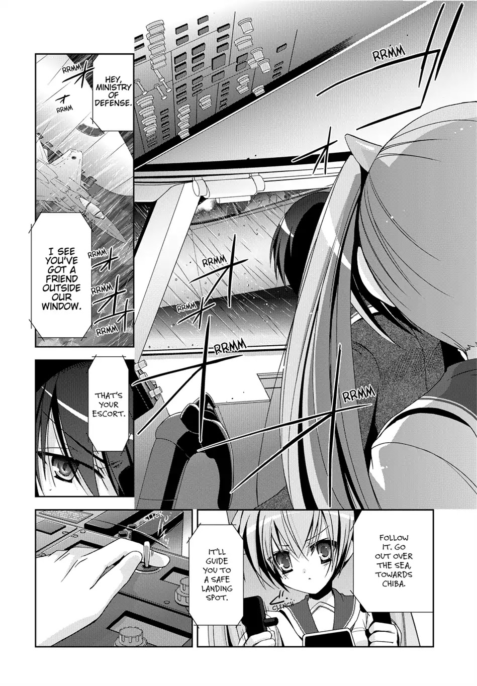 Hidan no Aria Chapter 14 page 28 - Chapter 14: Vol.3 Bullet 14: Satellite Call