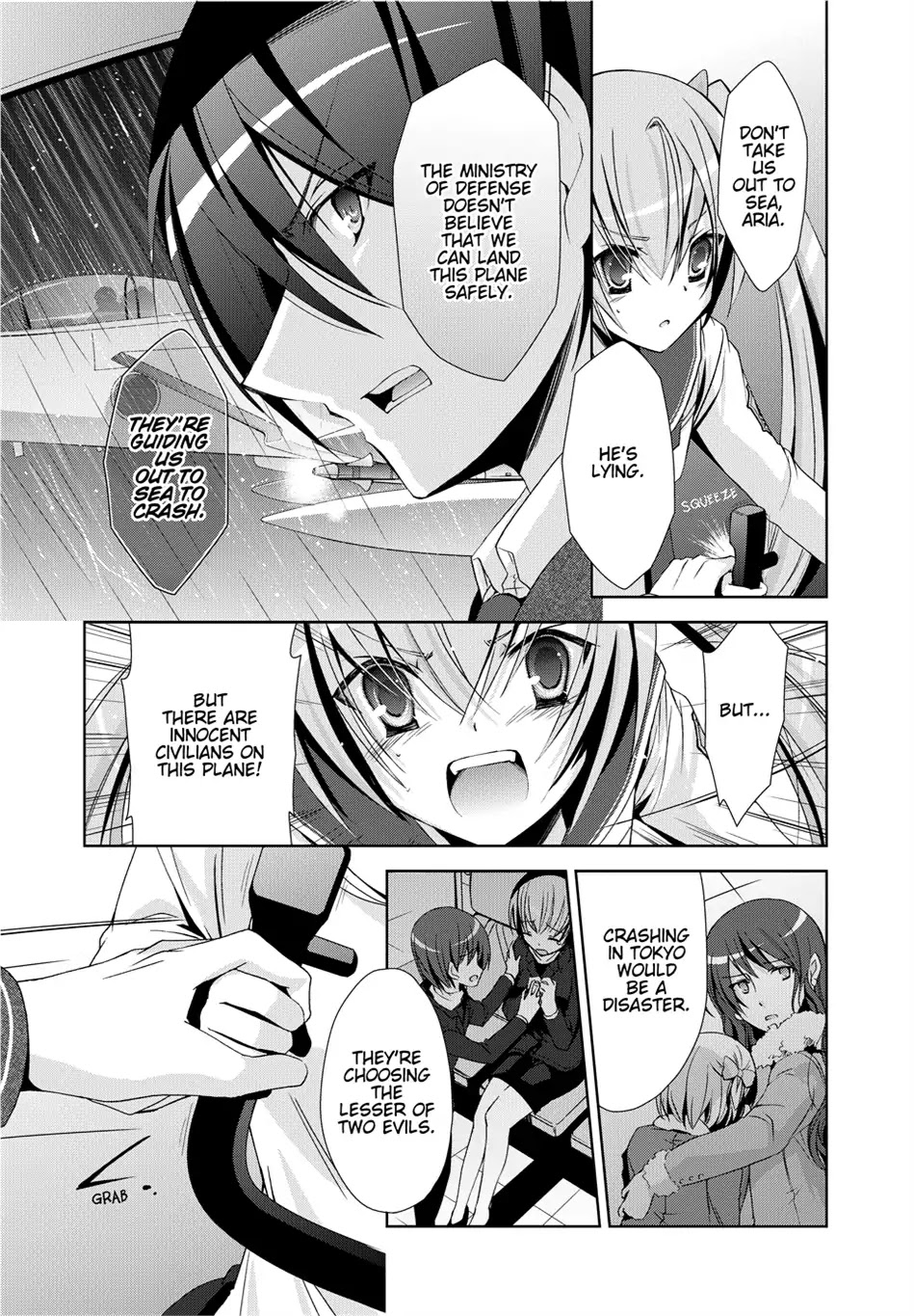 Hidan no Aria Chapter 14 page 29 - Chapter 14: Vol.3 Bullet 14: Satellite Call