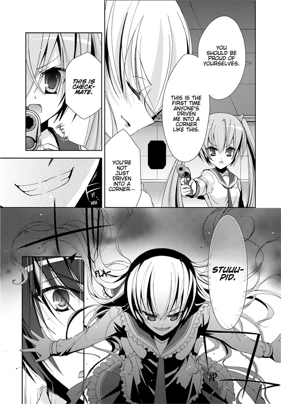 Hidan no Aria Chapter 14 page 3 - Chapter 14: Vol.3 Bullet 14: Satellite Call
