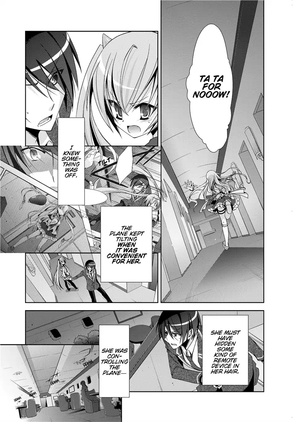 Hidan no Aria Chapter 14 page 5 - Chapter 14: Vol.3 Bullet 14: Satellite Call