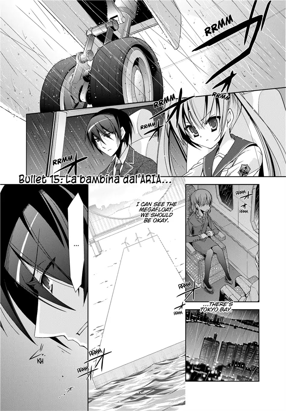 Hidan no Aria Chapter 15 page 1 - Chapter 15: Vol.3 Bullet 15: La bambina dal’ARIA...