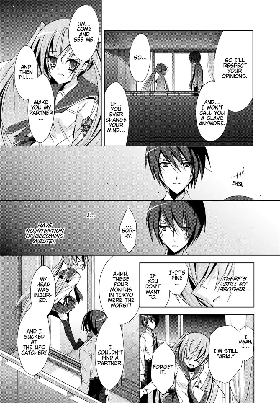 Hidan no Aria Chapter 15 page 19 - Chapter 15: Vol.3 Bullet 15: La bambina dal’ARIA...