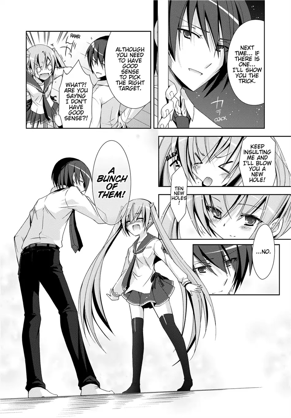 Hidan no Aria Chapter 15 page 20 - Chapter 15: Vol.3 Bullet 15: La bambina dal’ARIA...