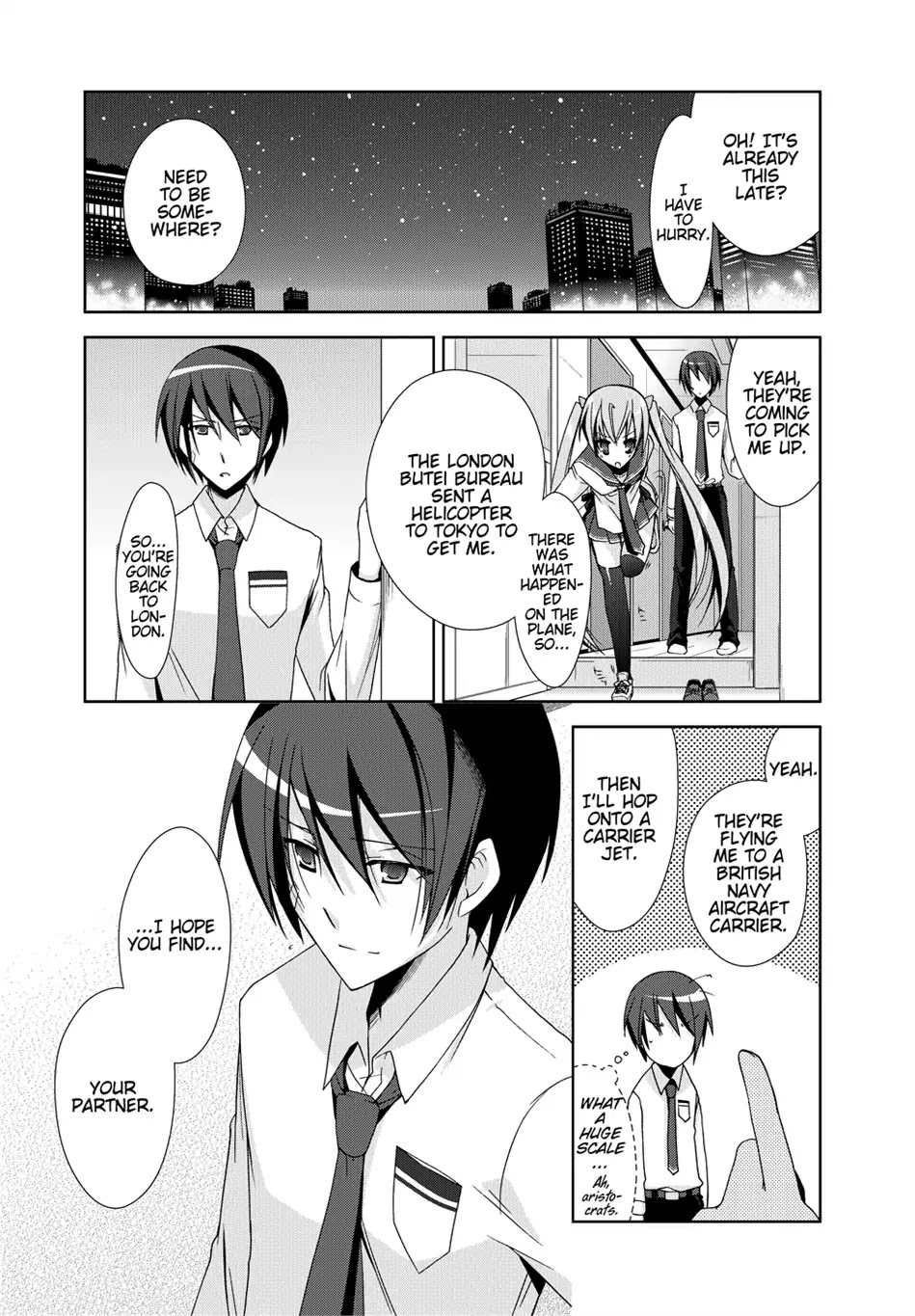 Hidan no Aria Chapter 15 page 21 - Chapter 15: Vol.3 Bullet 15: La bambina dal’ARIA...