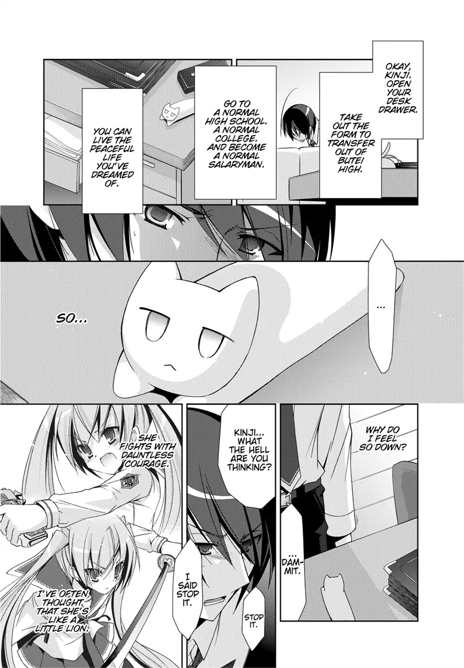 Hidan no Aria Chapter 15 page 25 - Chapter 15: Vol.3 Bullet 15: La bambina dal’ARIA...