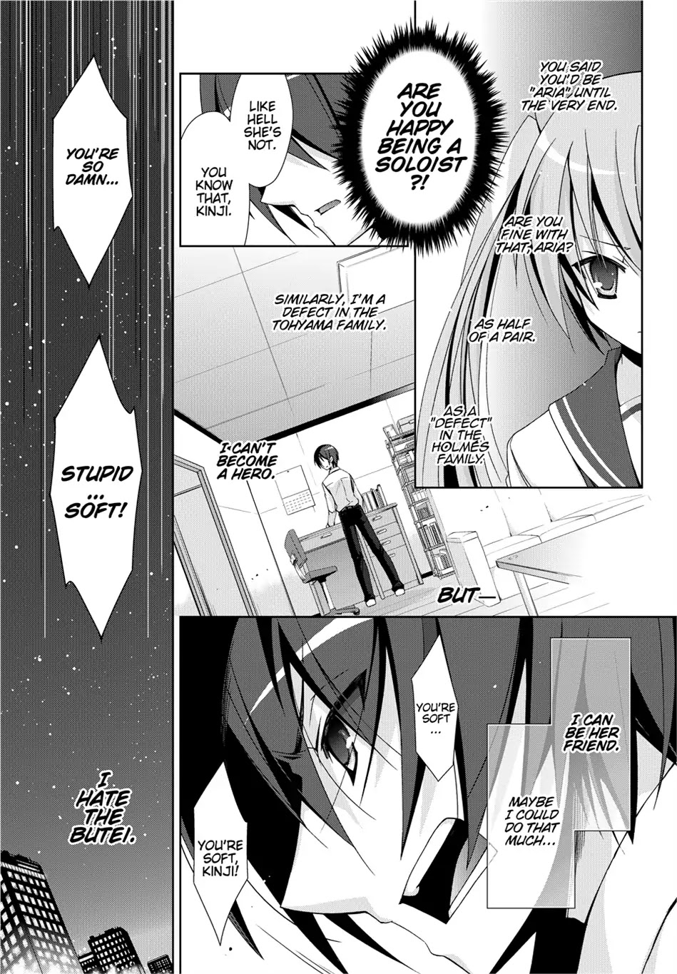 Hidan no Aria Chapter 15 page 27 - Chapter 15: Vol.3 Bullet 15: La bambina dal’ARIA...