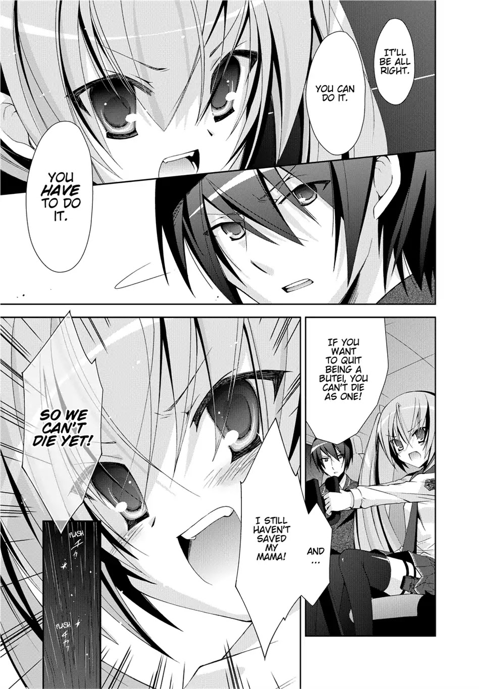 Hidan no Aria Chapter 15 page 3 - Chapter 15: Vol.3 Bullet 15: La bambina dal’ARIA...