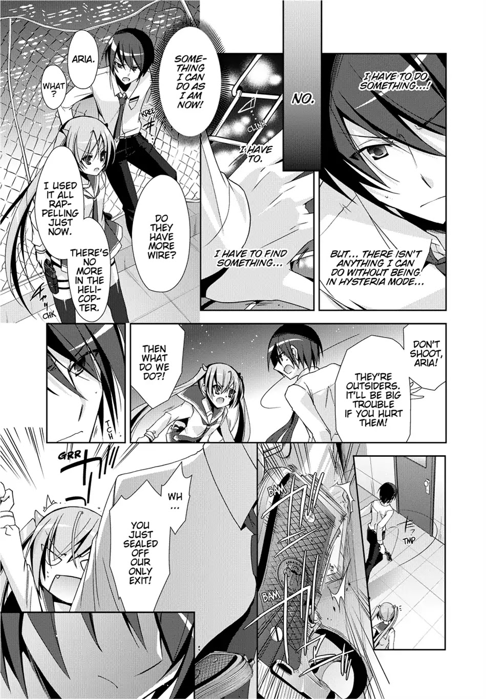 Hidan no Aria Chapter 15 page 33 - Chapter 15: Vol.3 Bullet 15: La bambina dal’ARIA...