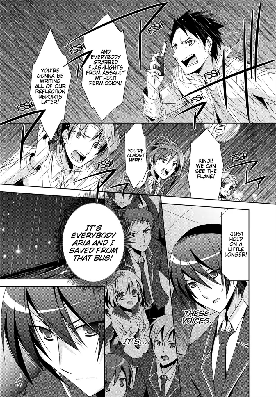 Hidan no Aria Chapter 15 page 5 - Chapter 15: Vol.3 Bullet 15: La bambina dal’ARIA...