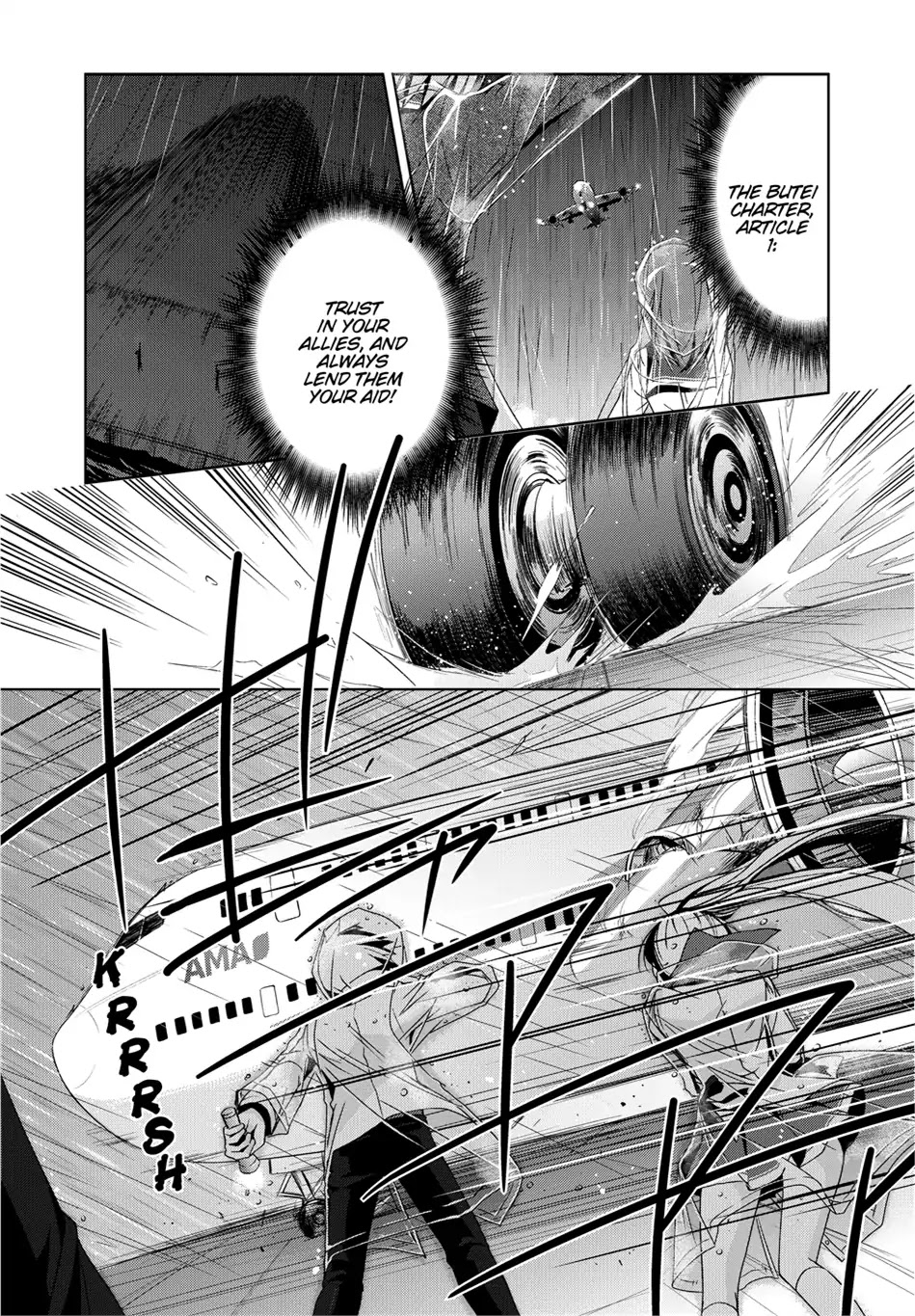 Hidan no Aria Chapter 15 page 6 - Chapter 15: Vol.3 Bullet 15: La bambina dal’ARIA...