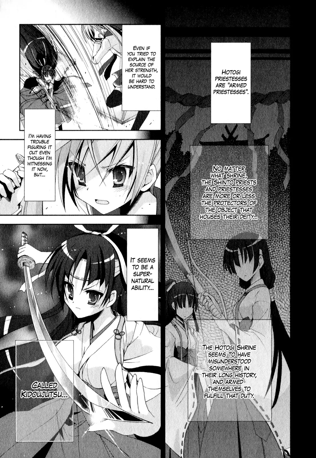 Hidan no Aria Chapter 17 page 10 - Chapter 17 : Armed Shrine Maiden