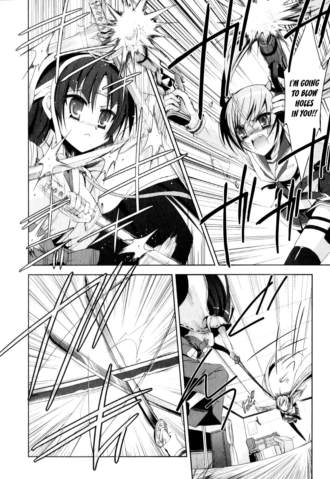 Hidan no Aria Chapter 17 page 7 - Chapter 17 : Armed Shrine Maiden