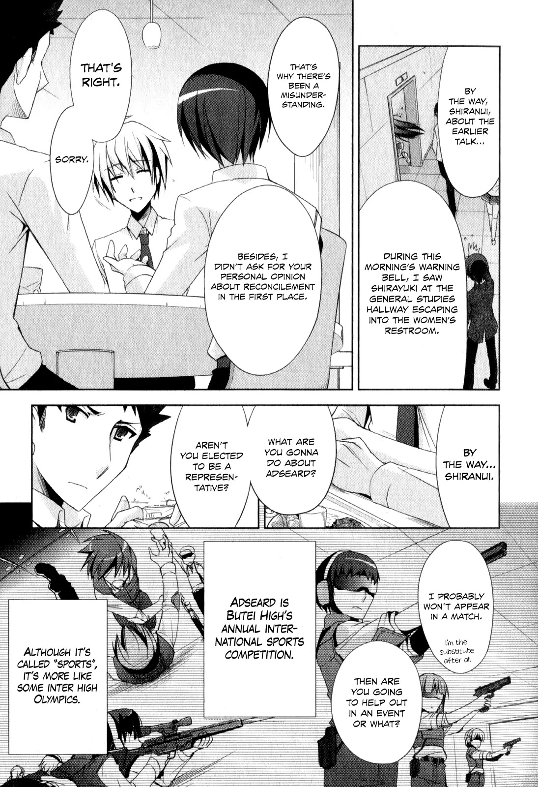 Hidan no Aria Chapter 18 page 10 - Chapter 18 : Edge Catching