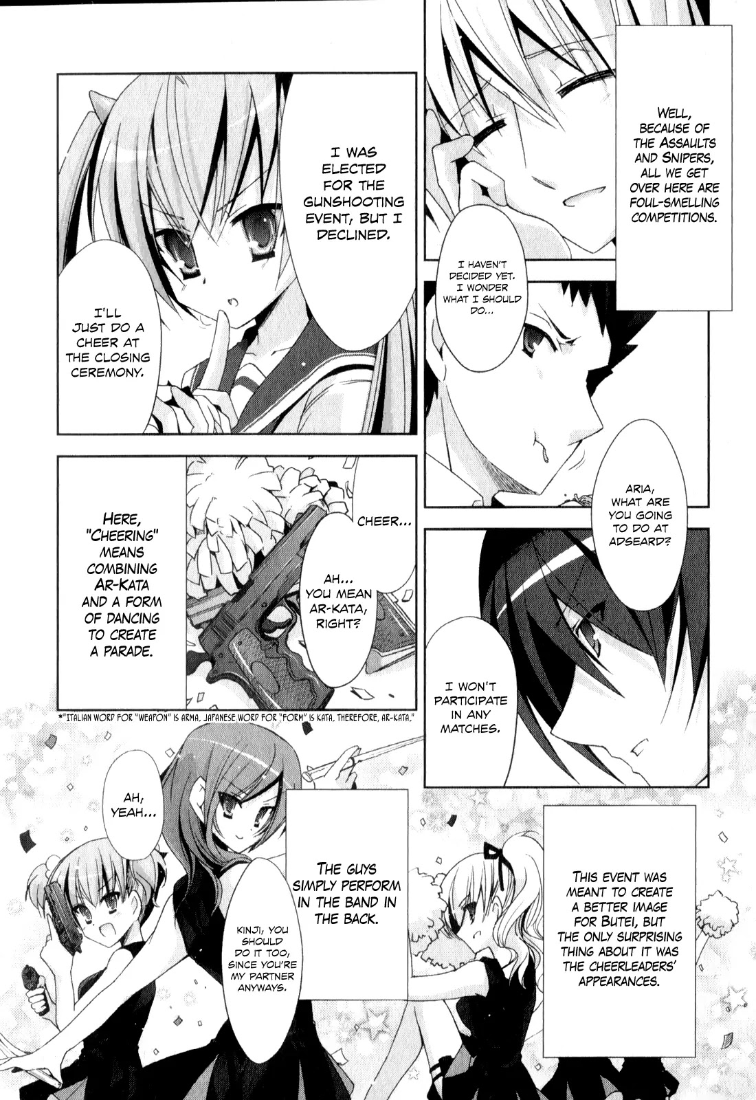Hidan no Aria Chapter 18 page 11 - Chapter 18 : Edge Catching