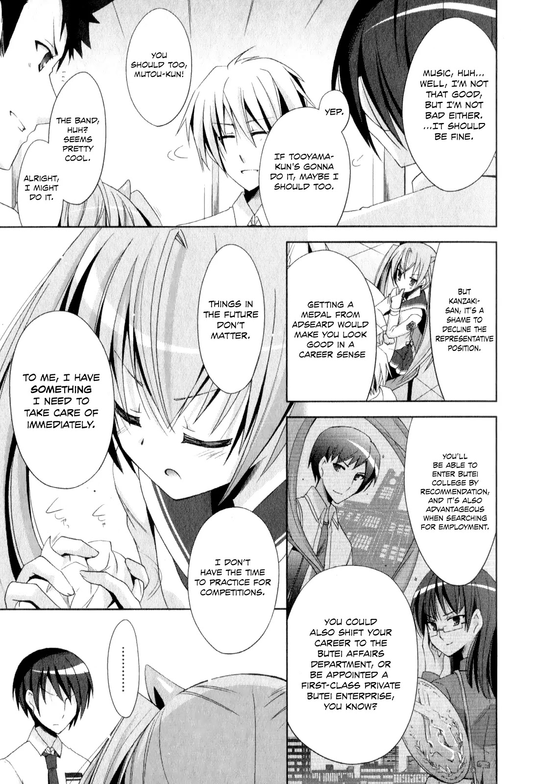 Hidan no Aria Chapter 18 page 12 - Chapter 18 : Edge Catching