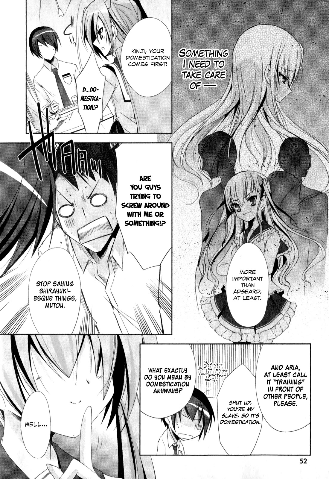 Hidan no Aria Chapter 18 page 13 - Chapter 18 : Edge Catching