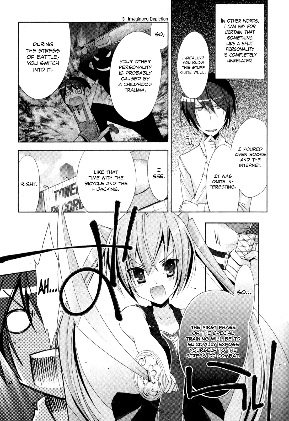 Hidan no Aria Chapter 18 page 18 - Chapter 18 : Edge Catching
