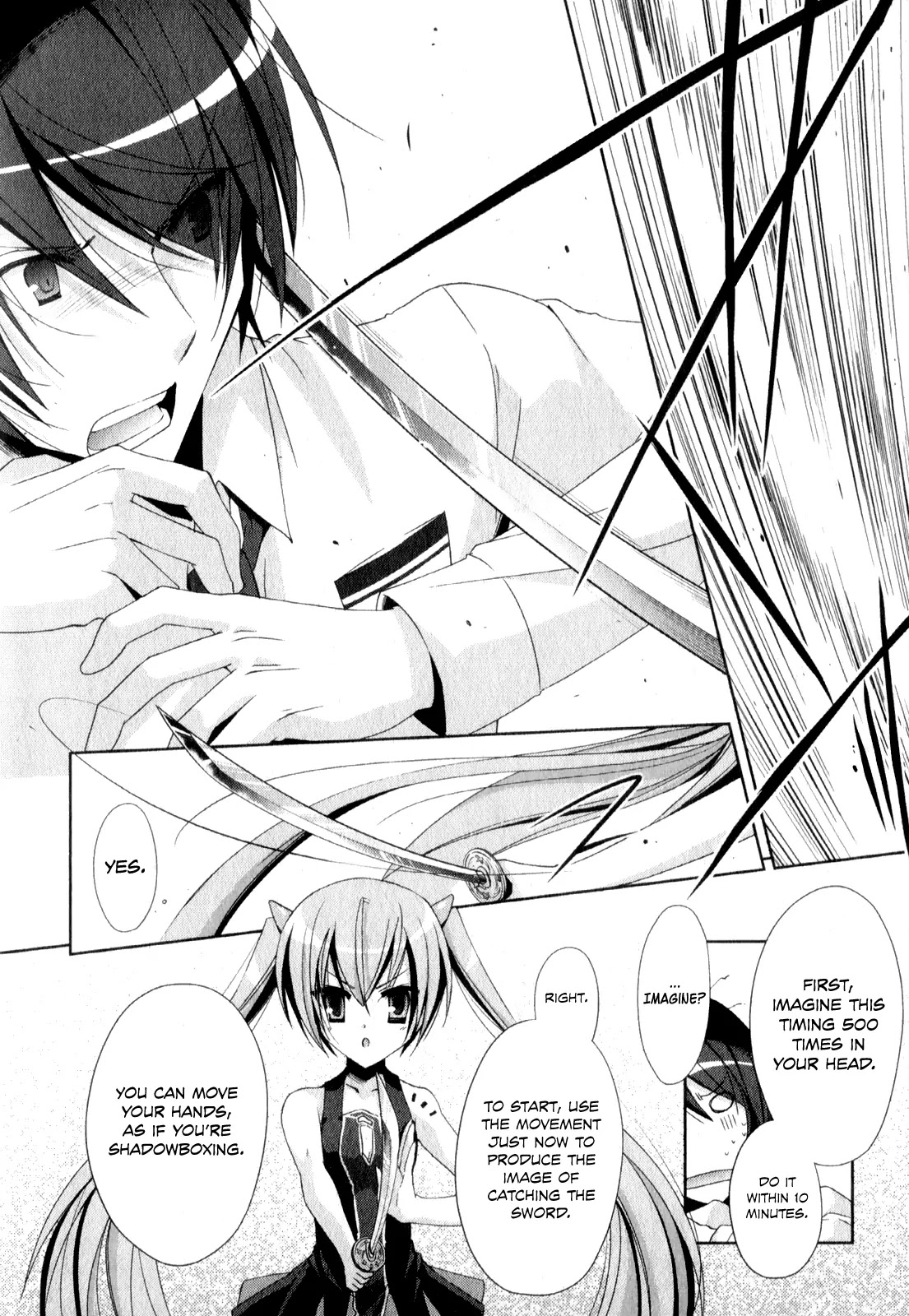Hidan no Aria Chapter 18 page 21 - Chapter 18 : Edge Catching