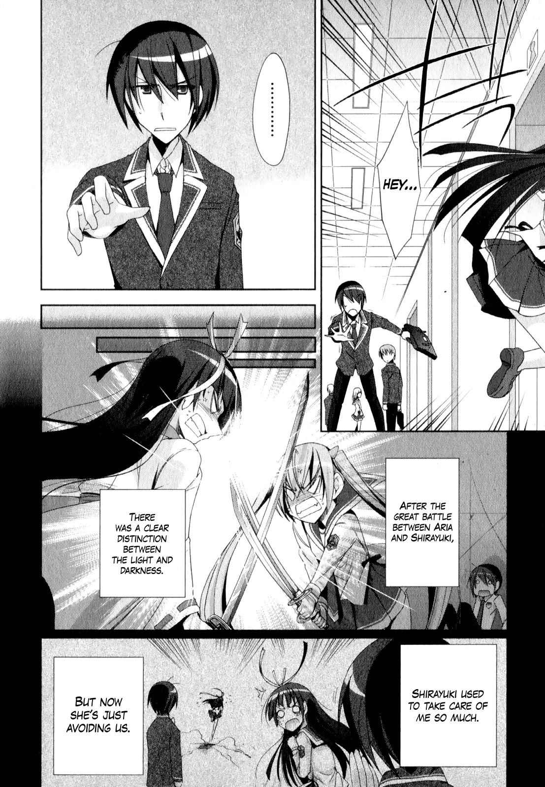 Hidan no Aria Chapter 18 page 3 - Chapter 18 : Edge Catching