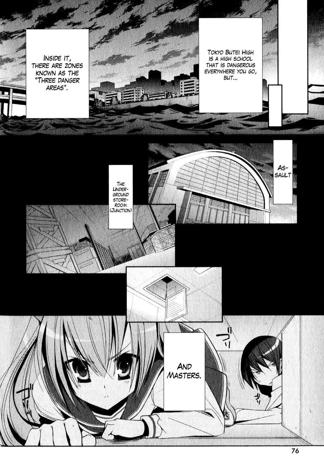Hidan no Aria Chapter 19 page 11 - Chapter 19 : Calling to Pupil