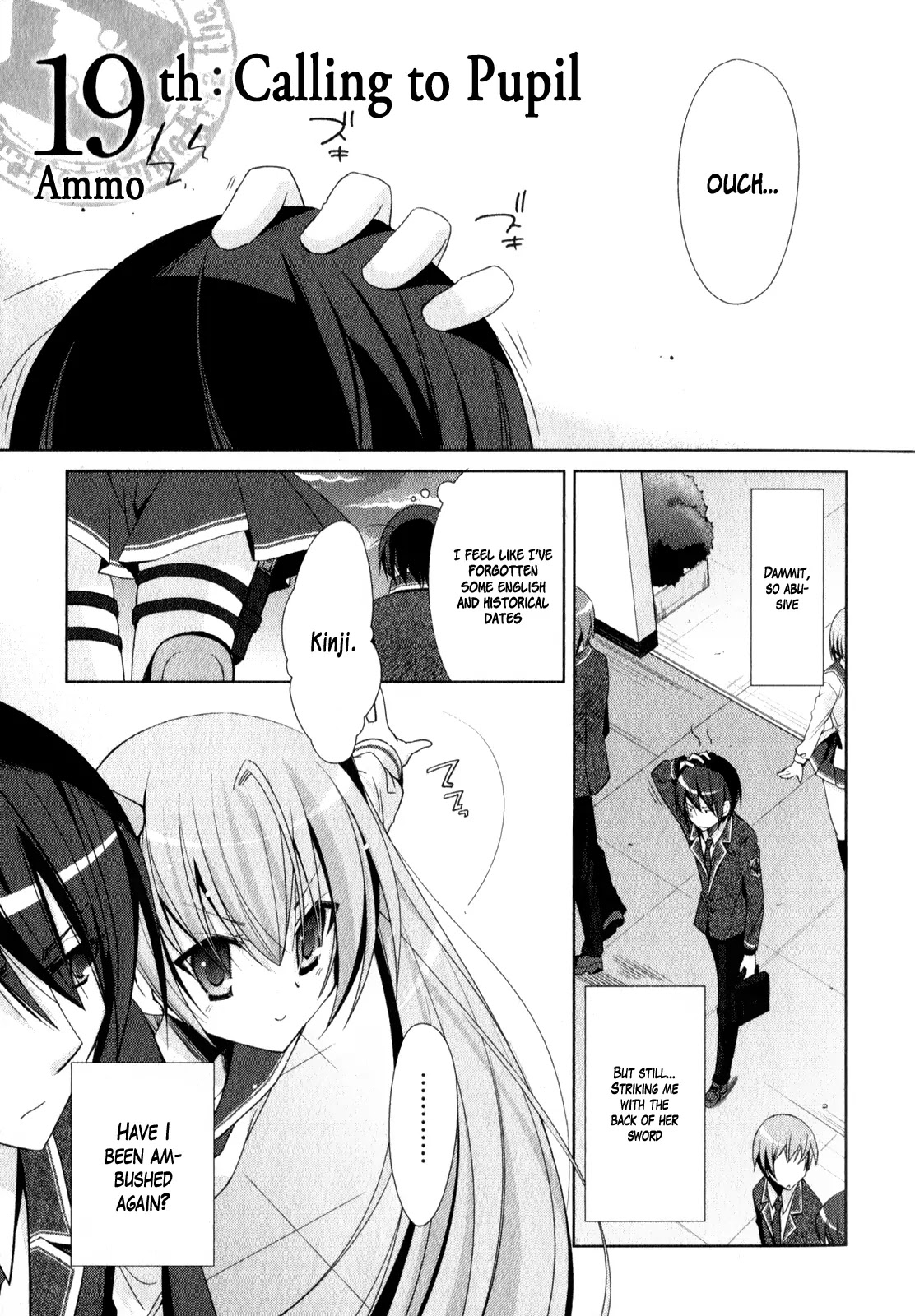 Hidan no Aria Chapter 19 page 2 - Chapter 19 : Calling to Pupil