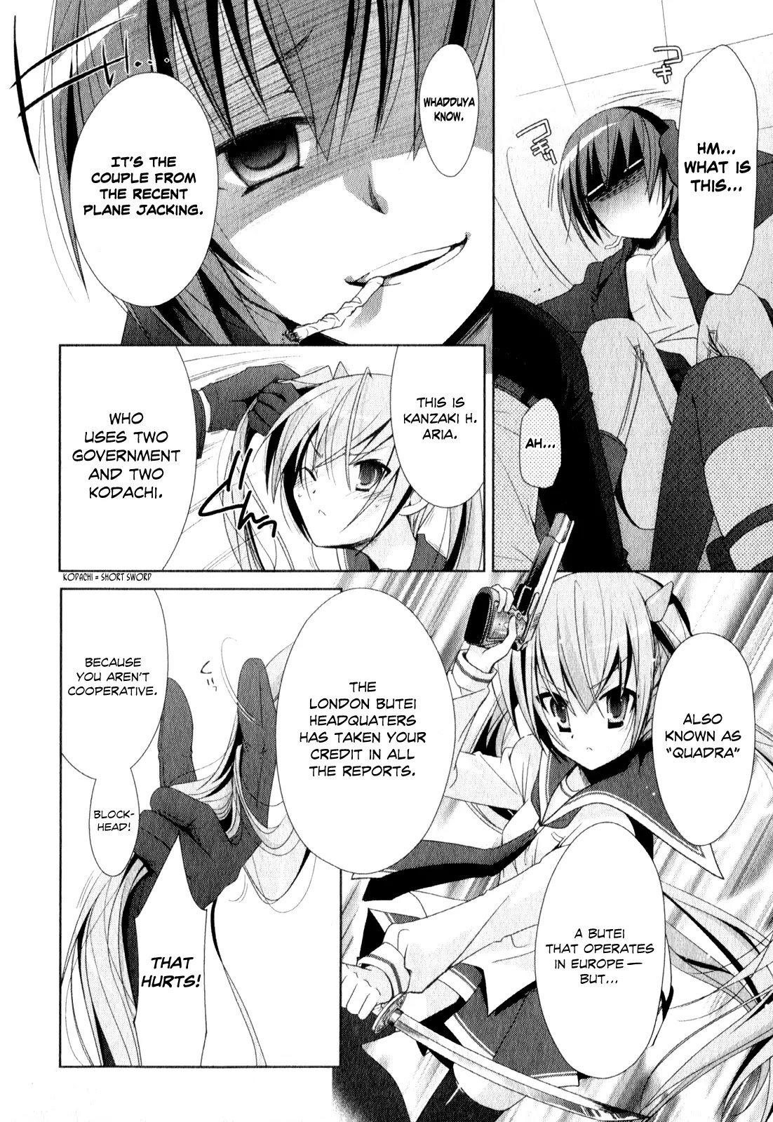 Hidan no Aria Chapter 19 page 21 - Chapter 19 : Calling to Pupil