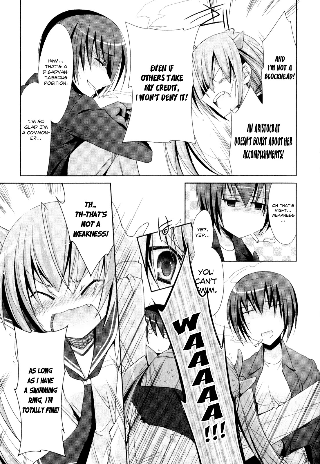 Hidan no Aria Chapter 19 page 22 - Chapter 19 : Calling to Pupil