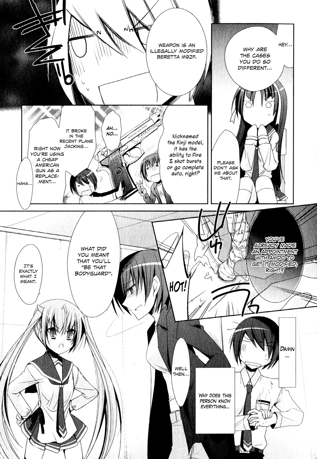 Hidan no Aria Chapter 19 page 24 - Chapter 19 : Calling to Pupil